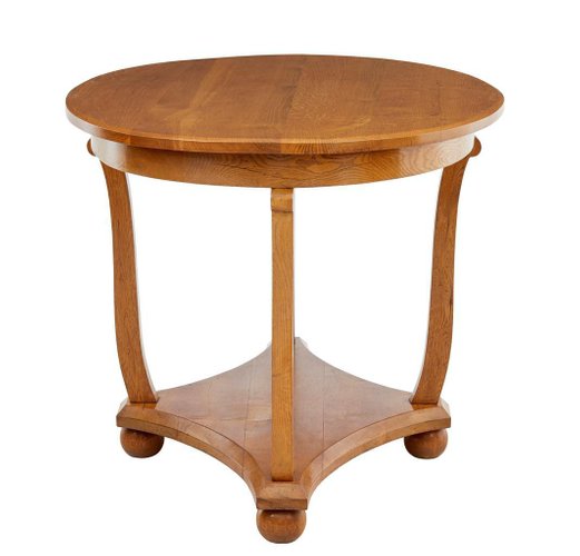 Oval Antique Oak Side Table For At, Oak Round Side Table