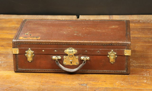 antique briefcase