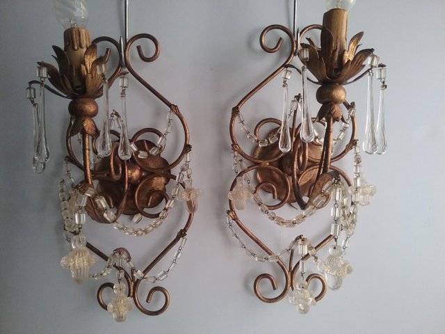 Antique Wall Lamps 1900s
