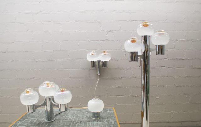 Vintage E Age Lamps From Mazzega 1960s Set Of 4 For At Pamono