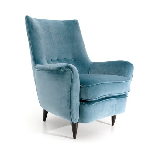 blue velvet chairs