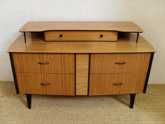 Mid Century Zebrawood Sideboard 1960s For Sale At Pamono