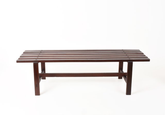 Scandi Padded Bench Seat Dark Grey Holy Funk