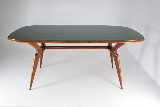 Mesa de comedor italiana Mid-Century en venta en Pamono