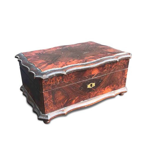 Antique Wooden Jewelry Box 1800s For Sale At Pamono