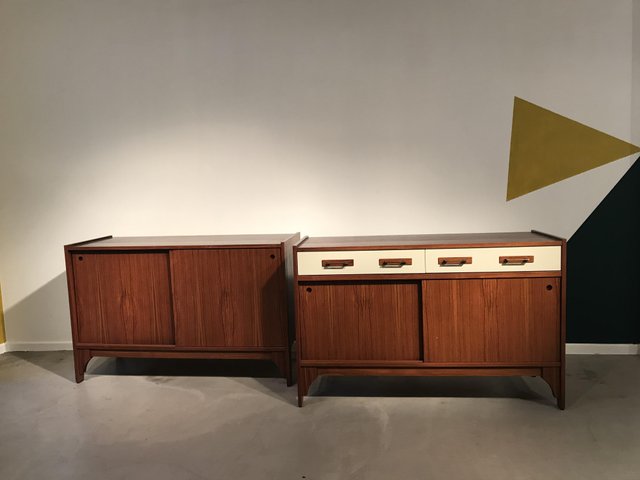 Italian Sideboards 1960s Set Of 2 For Sale At Pamono