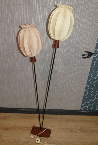 Teak Balloons Floor Lamp 1960s For At Pamono