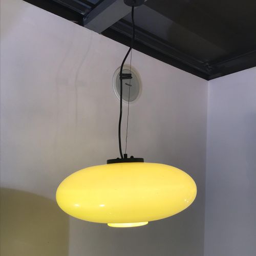 Yellow Glass Metal Ceiling Lamp From Stilnovo 1960s For At Yellow Glass Metal Ceiling Lamp From Stilnovo 1960s For At Pamono
