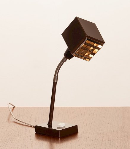 metal desk lamp
