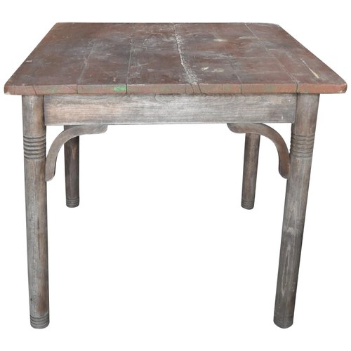 Rustic Table From Thonet 1920s For, Floor Lamp End Table Rustico