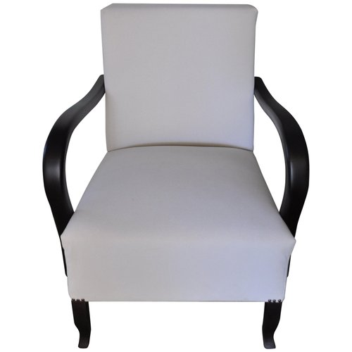 white armchair