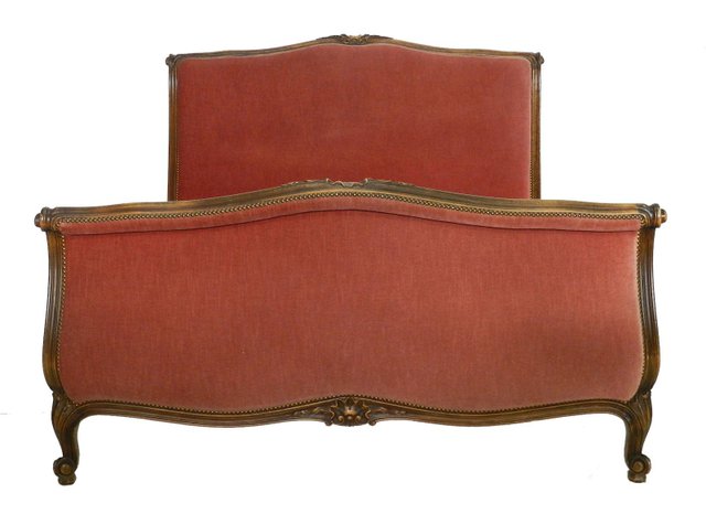 Louis Xv Revival Scroll Bed 1940s