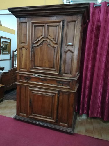 Antique Double Elm Cabinet For Sale At Pamono