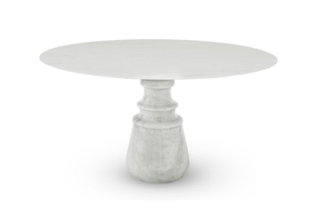 Pietra Round Dining Table From Covet Paris For At Pamono Pietra Round Dining Table From Covet, Round Pedestal Table