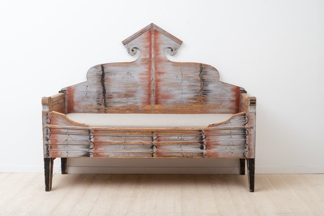 Antique Northern Swedish Sofa Bed