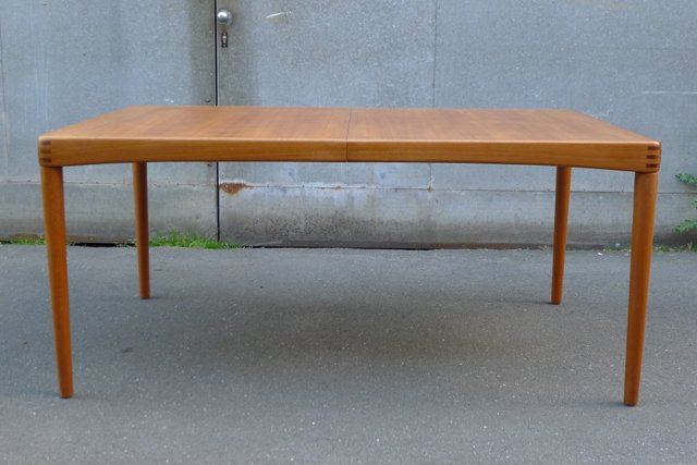 Danish Extendable Model 11 Xl Dining Table By H W Klein For Bramin 1960s For Sale At Pamono