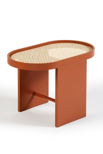 Copper Colored Piani Side Table By Patricia Urquiola For Editions Milano 2019 At Pamono Table By Patricia Urquiola, Milano Coffee Table Glass And Solid Oak