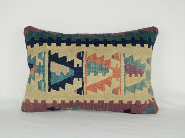 aztec lumbar pillow