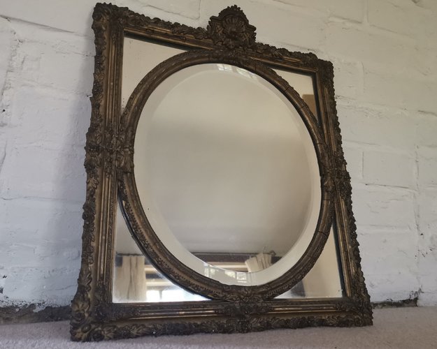 Antique Victorian Gilt Mirror