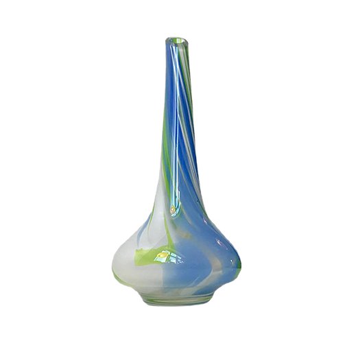 Vintage Striped Murano Vase by Venini, 1960s for sale at Pamono
