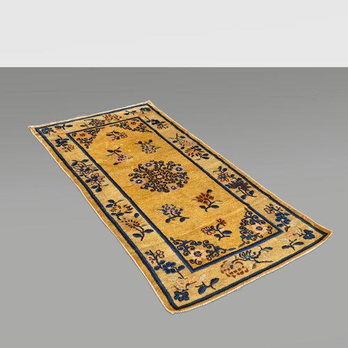 Antique Chinese Hand Knotted Wool Rug 1900s For At Pamono