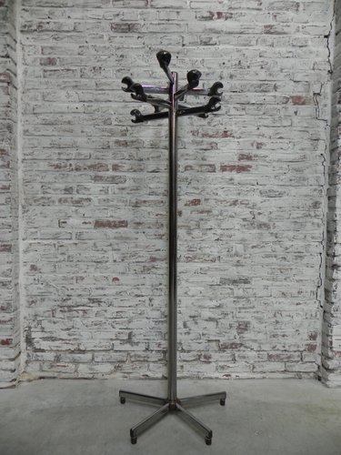 Mid Century French Chrome Coat Rack 1960s for sale at Pamono