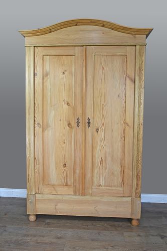 Antique French Pine Wardrobe For Sale At Pamono