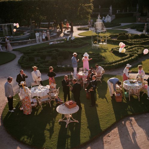 Garden Party Print By Slim Aarons For Sale At Pamono