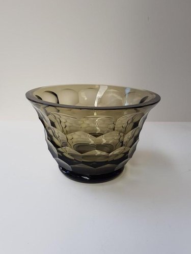 20cm diameter Vintage Decorative Glass Fruit Bowl