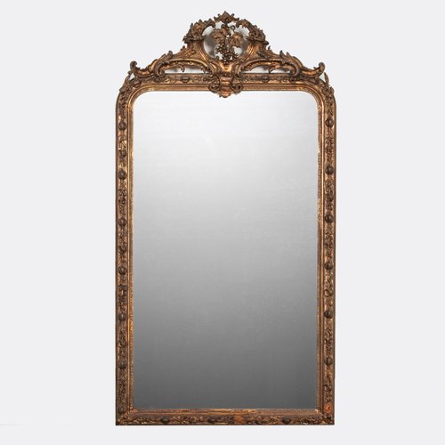 Large Antique Mirror For At Pamono Large Antique Mirror For At Pamono
