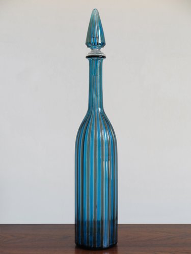 Vase Bouteille Serie Morandi En Verre Souffle A La Main Par Gio Ponti Pour Venini Italie 1980s En Vente Sur Pamono