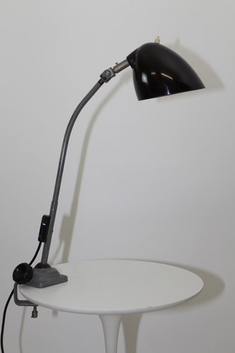 Bauhaus German Bakelite And Metal Table Lamp 1930s For Sale At Pamono