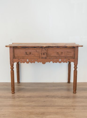 Antiker Italienischer Konsolentisch Aus Tannenholz Bei Pamono Kaufen