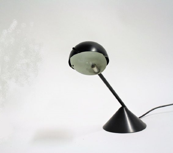 Vintage Industrial Metal Table Lamp, 1970s Vintage Industrial Metal Table Lamp, 1970s