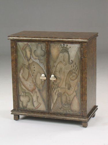 Art Deco Style Lacquered Cupboard from Lam Lee Group, 1980s for sale at ...