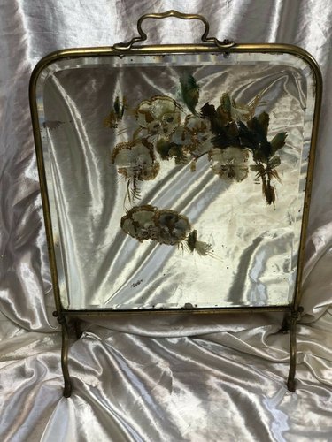 Antique Mirror Fireplace Screen For Sale At Pamono