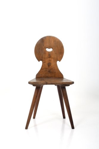 Antique Scandinavian Milking Chair