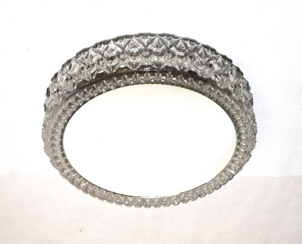 Große Vintage Spiegelleuchte von Helena Tynell für Limburg bei Pamono