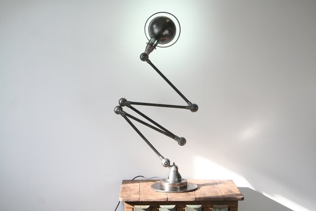 Vintage Graphite Lamp from Jieldé Vintage Graphite Lamp from Jieldé