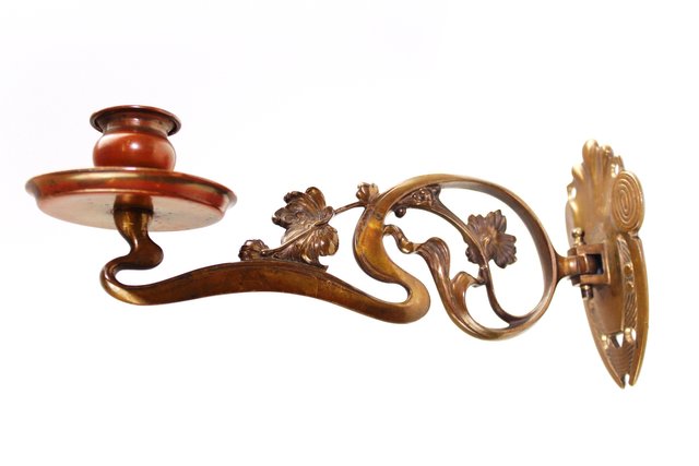 Apliques antiguos de Henry van de Velde. Juego de 2 en venta en Pamono