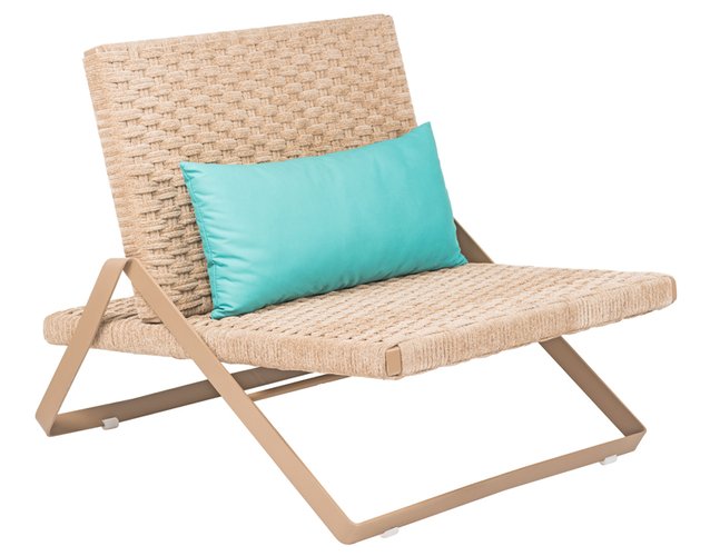 Chenille Rope Dobra Outdoor Lounge Stuhl von Filipe Ramos