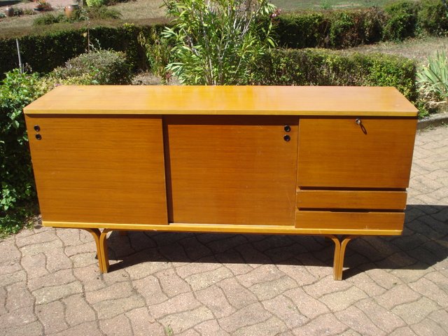 Mahogany Ash Sideboard By Joseph Andre Motte For Acms Group 4