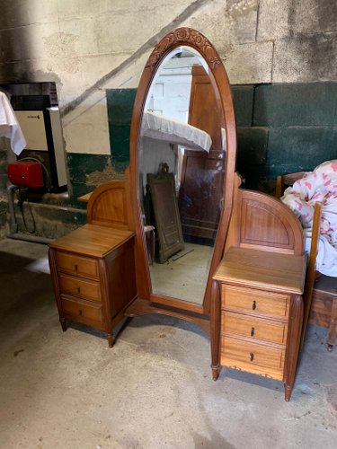 Jf2021 Table Dressing Mirror Eenenaloor Com, Antique Vanity Table With Mirror And Bench