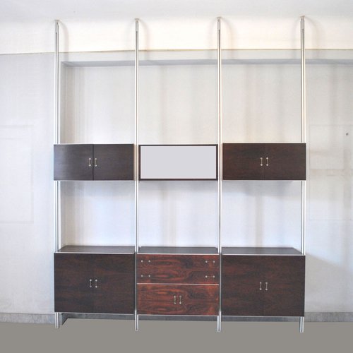 Modernist Italian Rosewood Wall Unit 1960s For At Pamono - Modernist Curved Wall Shelf Modernist Italian Rosewood Wall Unit 1960s For At Pamono - Modernist Curved Wall Shelf