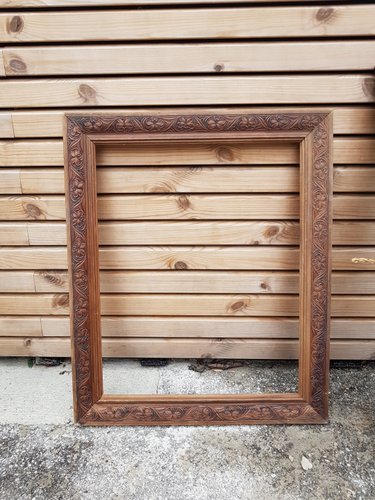 Antique Carved Wooden Frame For At, Classic Wooden Photo Frames