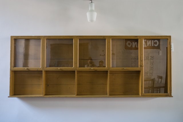 Vintage Wall Display Cabinet 1940s For Sale At Pamono