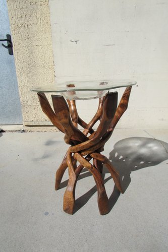 Vintage Entrecoisees Side Table 1940s For Sale At Pamono