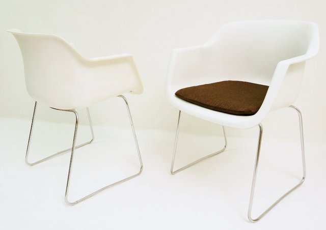 Vintage French Lounge Chairs By Albert Jacob For Grosfillex Set Of 2 For Sale At Pamono