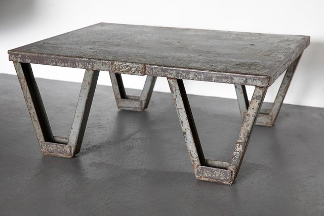 Metal Coffee Table 1950s Metal Coffee Table 1950s