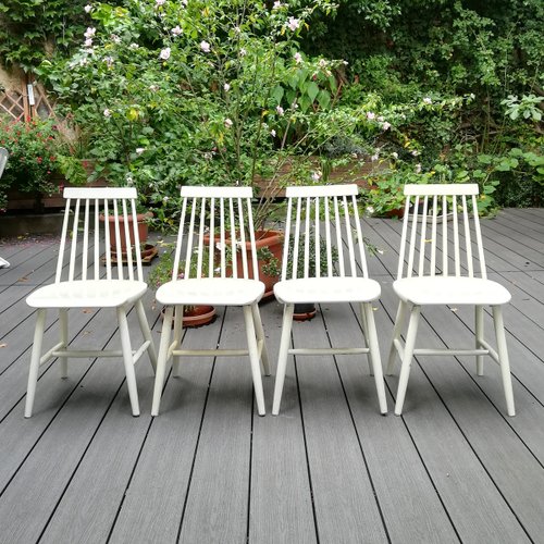 Tellus Dining Chairs From Ikea 1960s Set Of 4 For Sale At Pamono